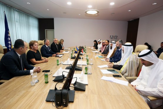 Članovi Grupe prijateljstva PSBiH za Afriku i zemlje Bliskog istoka razgovarali sa članovima Grupe prijateljstva Narodne skupštine Države Kuvajt